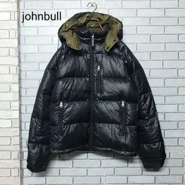 [ Johnbull ] 젬블 다운 자켓 후드 부착 광택