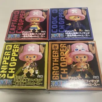 원피스 초파 피규어 4세트