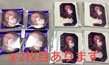 마호야쿠 카인 각 4점 제2부 키 비주얼 캔뱃지 카드 묶음 판매