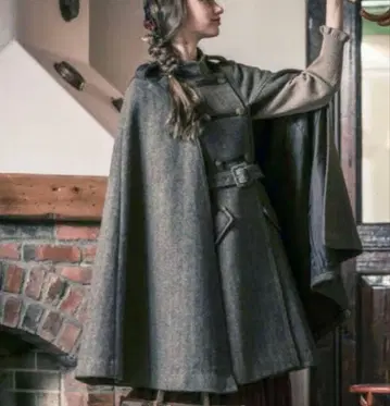 axes femme 오포레온풍 코트 브라운 M