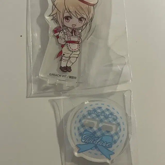 정가 양도) 캐릭캐릭체인지 타다세/루이 콜라보 미니 아크릴 스탠드