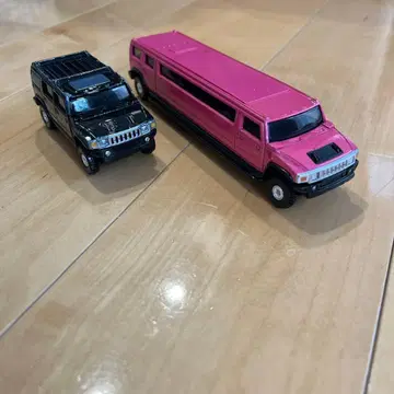 토미카 험멜 H2 묶음 블랙 핑크 탈것 자동차 완구 미니카