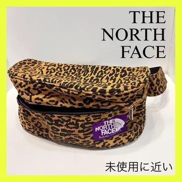 THE NORTH FACE 퍼플 라벨 바디백 크로스백 레오파드