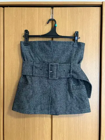 FRAY I.D 벨트 포함 플레어 뷔스티에 사이즈 1