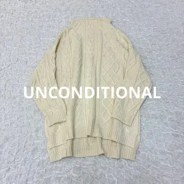 UNCONDITIONAL 아이보리 니트 스웨터 M