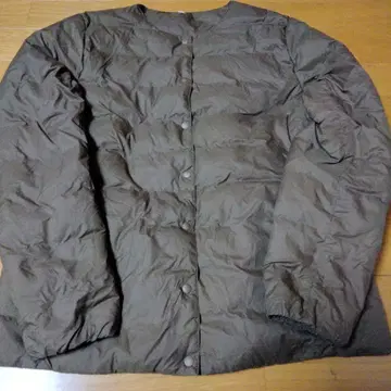 무인양품 브라운 다운 자켓 L 사이즈