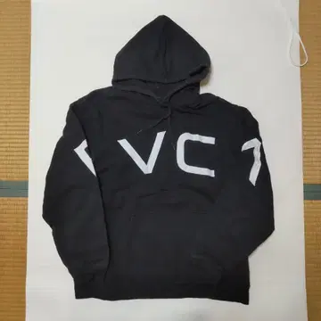 RVCA 후드 부착 후드티 L 블랙