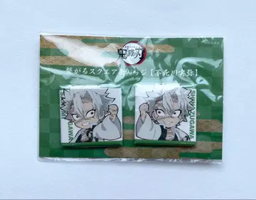 시나즈가와 사네미 귀멸의 칼날 연결 스퀘어 캔뱃지