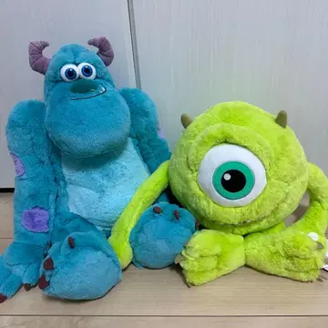 몬스터 주식회사 설리와 마이크 봉제 인형 세트