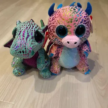 Ty 드래곤, 공룡 봉제 인형 2체 세트