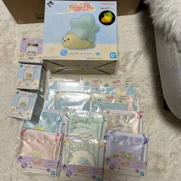 제일복권 스미코구라시 C상 가짜 달팽이 룸 라이트 하위상 세트