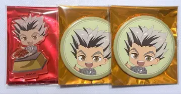 하이큐 스마일 베이스 카페 보쿠토 코타로 캔뱃지 아크릴 스탠드