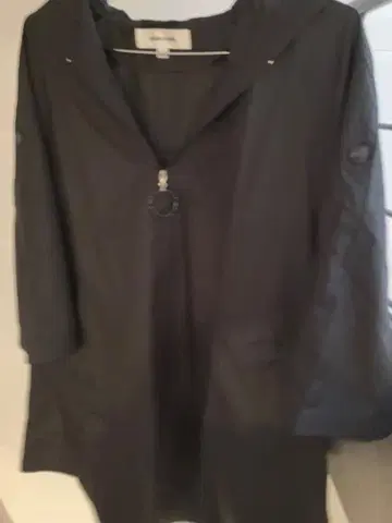 피에르 가르뎅 얇은 소재 레인코트