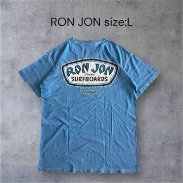 RON JON 론존 T셔츠 스카이블루 서프 플로리다주 올랜도 L