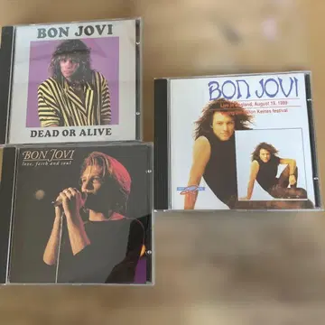 본조비 라이브반 CD 3장 세트