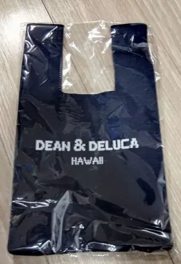 [ 하와이 카카아코점 한정판 ] DEAN&DELUCA 니트 미니 토트백