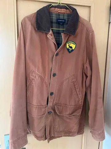 Lands' End 브라운 커버올 L