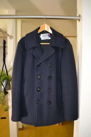 Schott 740N P코트 레어 네이비 미국제 40