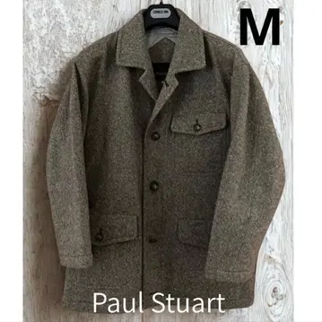 새상품급 폴 스튜어트 울 코트 안감 퀼팅