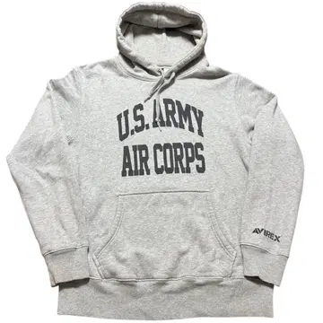 AVIREX U.S. ARMY AIR CORPS 후드티 그레이 XL