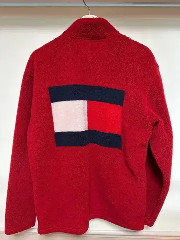 90s TOMMY HILFIGER 타미 빅 플래그 플리스 자켓