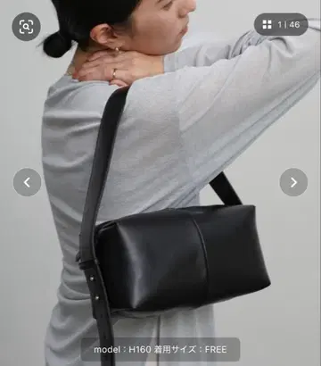 원숄더 스퀘어 백 selectMOCA 블랙