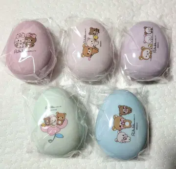 리락쿠마 네오 리라 복권 Part.11 F상 에그 브러쉬 5종 컴프