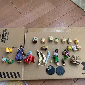 이누야샤 액션 피규어 외 모든 세트