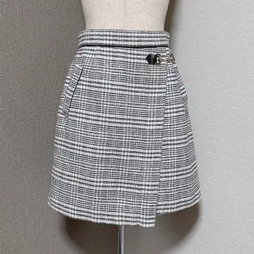 아푸와이저 리셰 체크 비트 미니 스커트