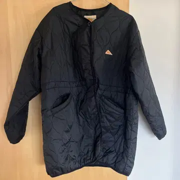 KELTY 블랙 퀼팅 자켓