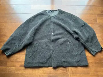 n Hollywood 리버서블 플리스 블루종