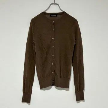 n0949 [그린 라벨 릴랙싱] 린넨 혼방 크루넥 가디건