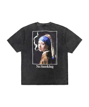 Acid Wash Embroidery The Woman