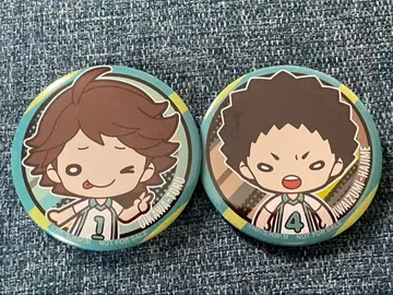 하이큐 오이카와 토오루 이와이즈미 하지메 애니메이트 한정판 니토탄 캔뱃지