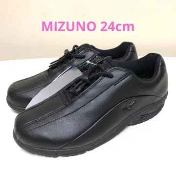새상품급 MIZUNO 미즈노 프리 워크 AL 사이드 지퍼 24cm 블랙