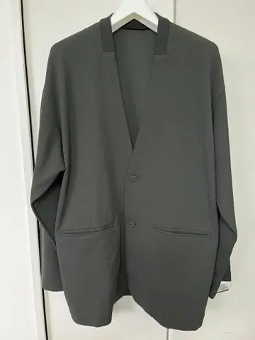 글로벌 워크 노카라 자켓과 팬츠 세트 L