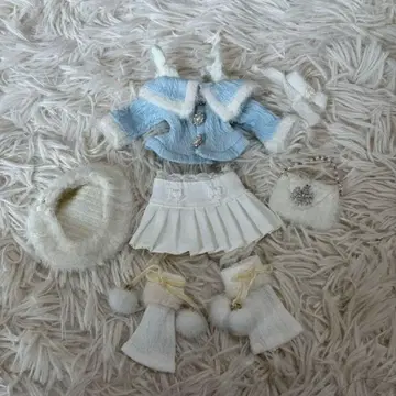 딜러제 1/6 사이즈 인형 의류 겨울 의류 세트