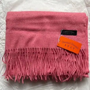 새상품 Dxsept Dixsept 1717 캐시미어 100% 머플러 핑크