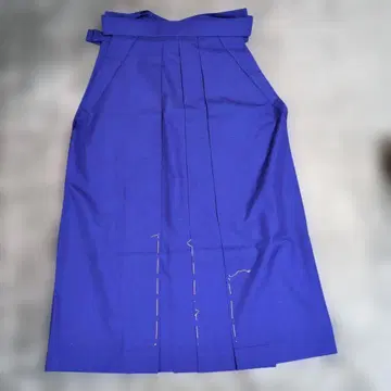 하카마 파란색 미사용 새상품 일본제 모 100%