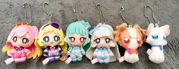 원더풀 프리큐어! 폭신폭신 외출 마스코트 전 6종 세트