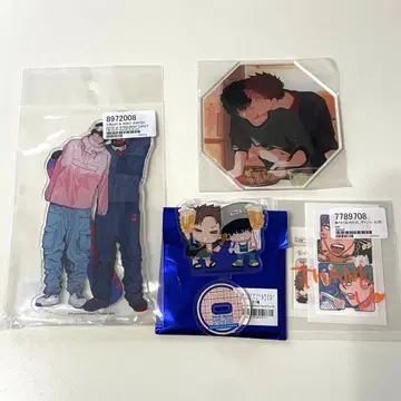 먹고 싶어져 버렸다 오바타 츠네치카 아크릴 스탠드 아크릴 코스터 세트