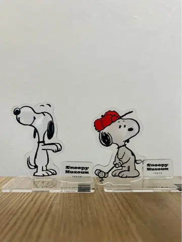 스누피 뮤지엄 아크릴 스탠드 세트