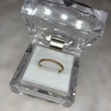 agete 밀우치 10K 반지 14호