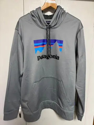 patagonia 그레이 후드 부착 후드티 L 사이즈