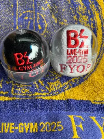 B'z LIVE-GYM 2025 FYOP 가챠 리스트 밴드 세트