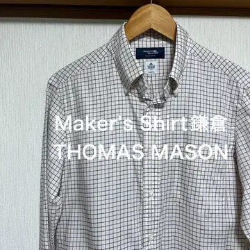 [ 새상품급 ] 메이커스 셔츠 카마쿠라 토마스 메이슨 드레스 셔츠