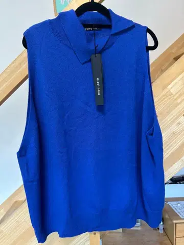 mizuiro ind 슬리브리스 후드 스웨터