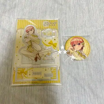 5등분의 신부 5등분의 프린세스 나카노 이치카 특전 아크릴 스탠드 캔뱃지