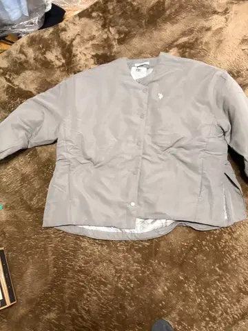 U.S. POLO ASSN. 퀼팅 자켓 L 그레이