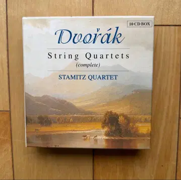 [10장 세트 BOX] 드보르작 현악 사중주 전집 스타미츠 사중주단